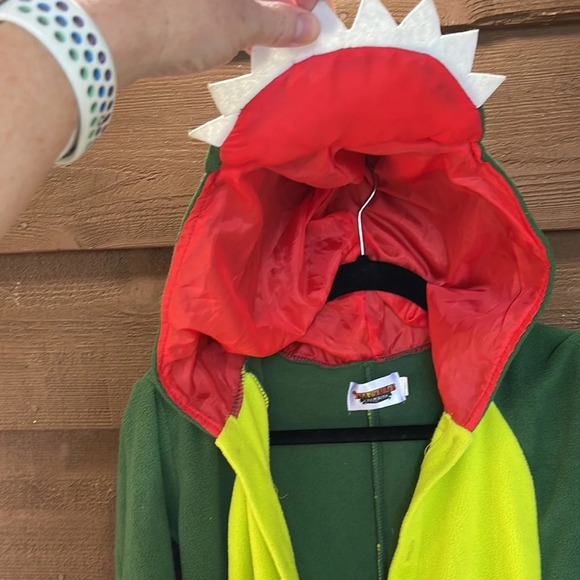 Spooktacular Creations dragon green costume with tail size S - Picture 3 of 6